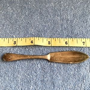 Vintage Butter Knife Silver Plated